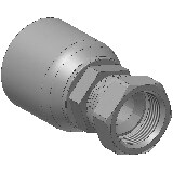 Conexión Prensable Hembra Jic 37° - Giratoria 5/8" X 1/2" Serie 43 Parker