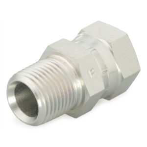 Adaptador Tubo Macho Nptf/Npsm Gir. 1/4 Parker