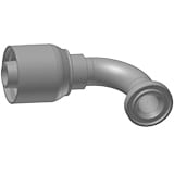 Brida Codo A 90° Sae Codigo 61 Serie-L 3/4" Serie 43 Parker