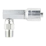 Conexión Macho Giratorio Nptf Rosca Codo 90° 3/8" Serie 43 Parker