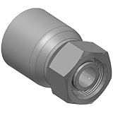 Conexión Hembra Giratoria Metrica S Recta O-Ring 12 Mm X 3 Serie 43 Parker