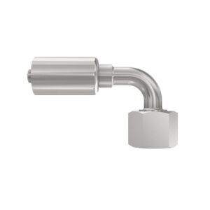 Conexión Hembra Giratoria Metrica L Codo 90° O-Ring Serie 43 Parker