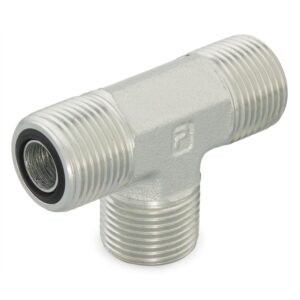 Adaptador Tee Unión Orfs 1/4-Seal-Lok Parker