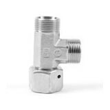 Conector Tee Tuerca Giratoria Pesada A 24°Serie-S 16 Mm- Ermeto Parker