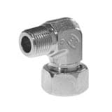 Adaptador Codo Macho Npt A Tubo Ligera 10 Mm X 1/4- Ermeto Parker